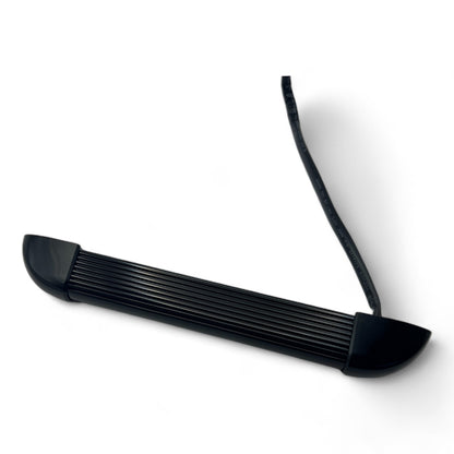 slim black exterior LED light shown on workspace