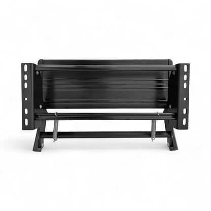 rear black metal step