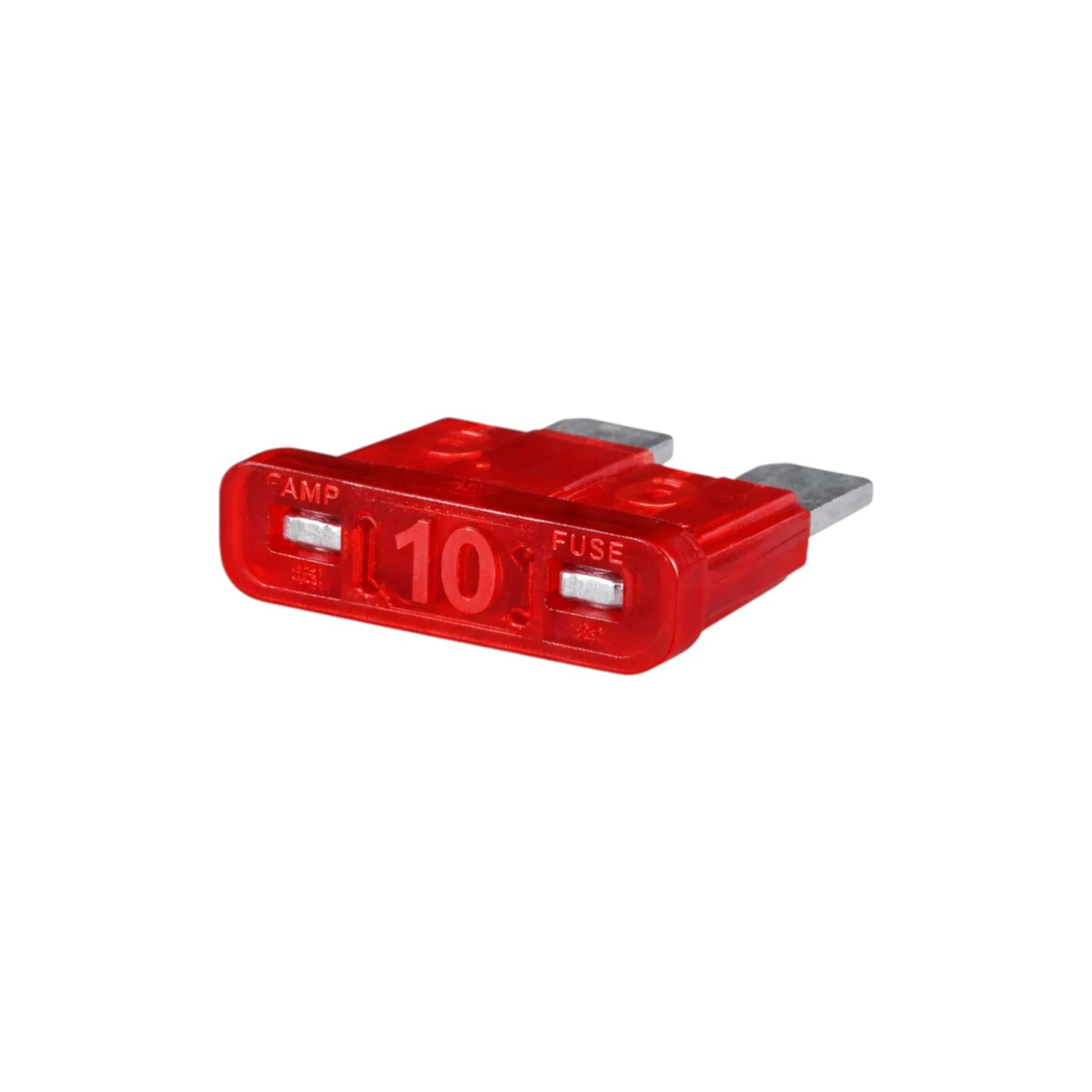 10 amp blade fuse 10 pack for campervan 12v circuit protection and accessory wiring