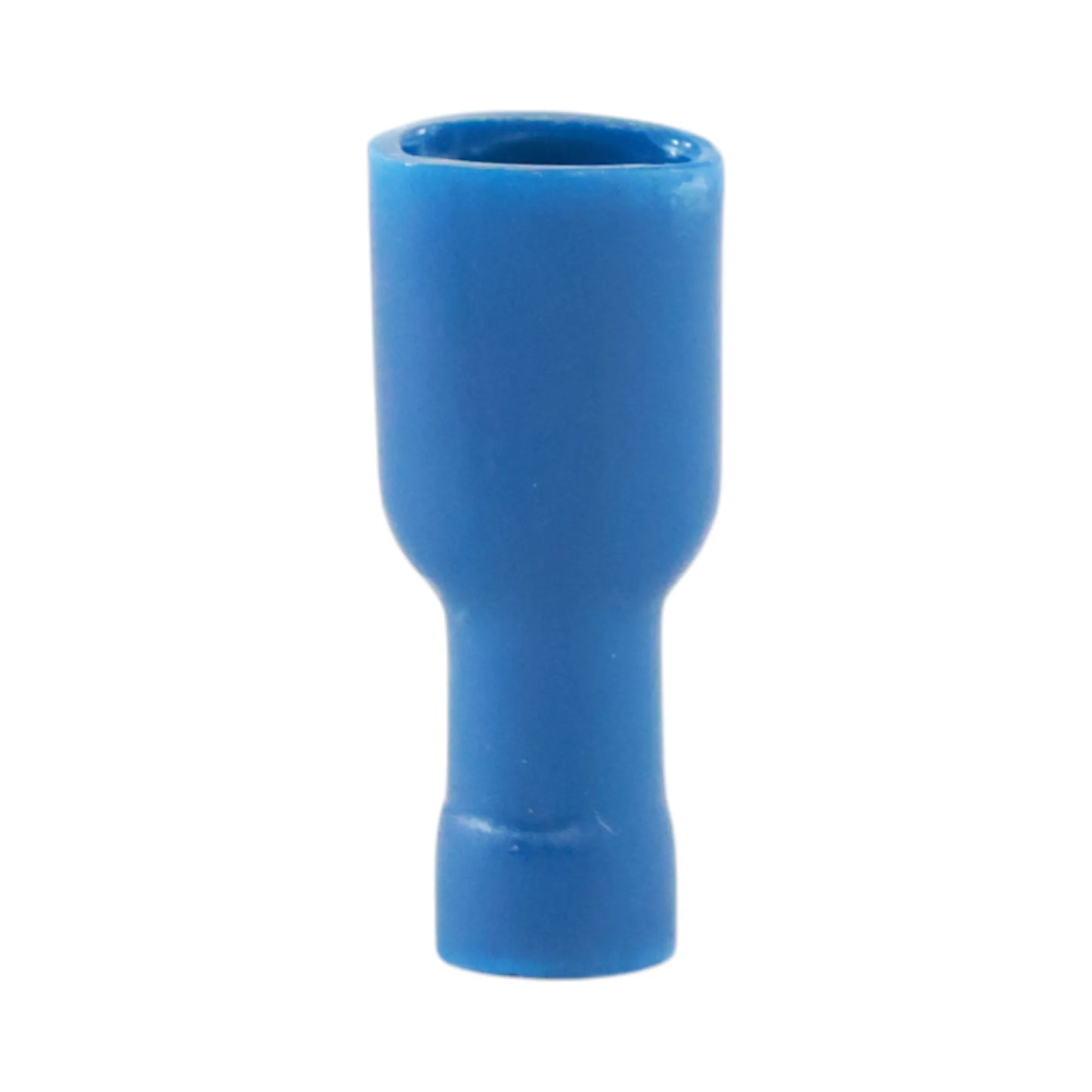 Blue fully insulated female quick disconnect (100 pack) for caravan, rv, and campervan 12v wiring connections