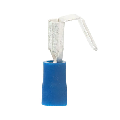 Blue vinyl piggy back quick disconnect (100 pack) for caravan, rv, and campervan 12v wiring connections
