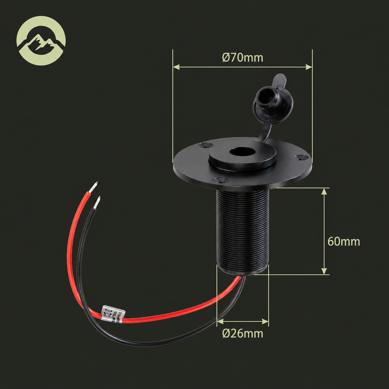 Off grid Starlink Mini power outlet for touring vehicles and remote travel
