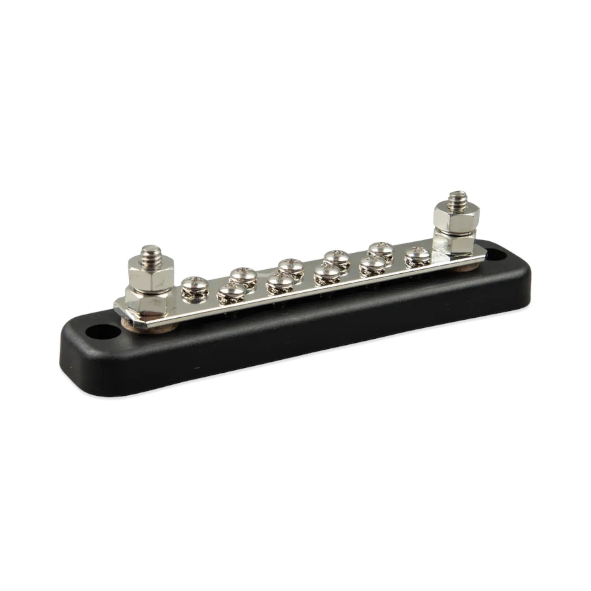 busbar 150a 2p terminals with 10 screws and cover for caravan or rv systems