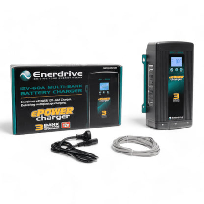 ENERDRIVE EPOWER Smart Charger 60AMP / 12V