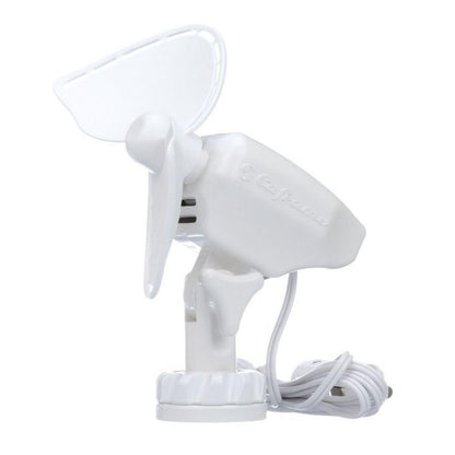 Caframo 747 white motorhome air circulation fan for comfortable recreational vehicle interiors