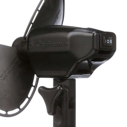 Caframo Ultimate 757 black cooling fan for comfortable airflow inside recreational vehicles