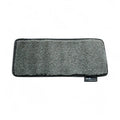non-slip grey artificial grass step mat for caravan use