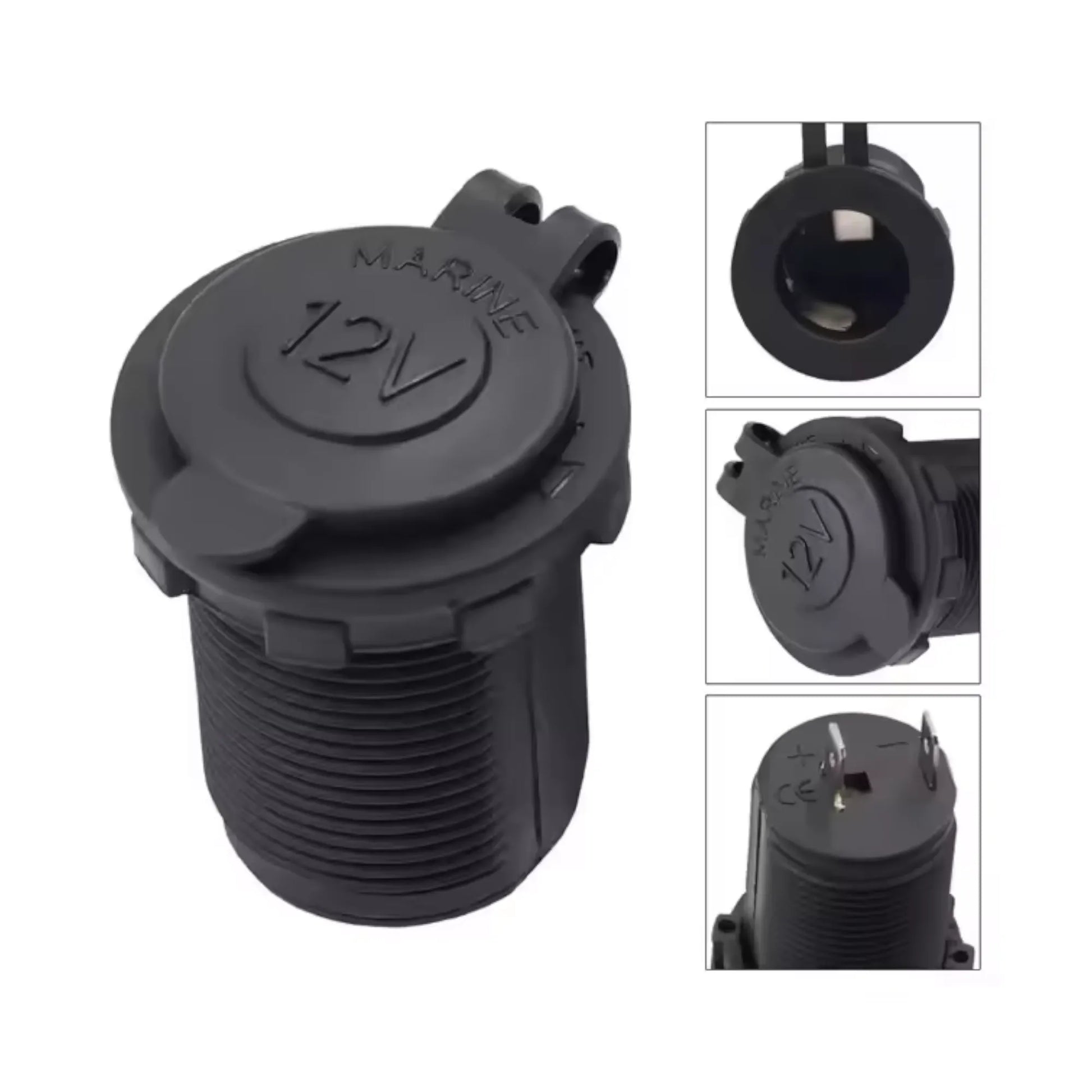 Campervan 12v accessory socket waterproof design for off-grid use