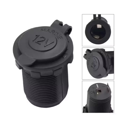Campervan 12v accessory socket waterproof design for off-grid use