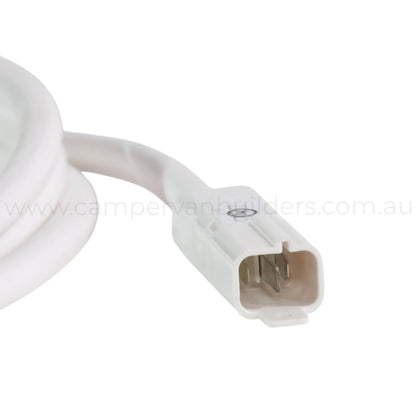 easy connect 240v power lead for caravan and rv camping