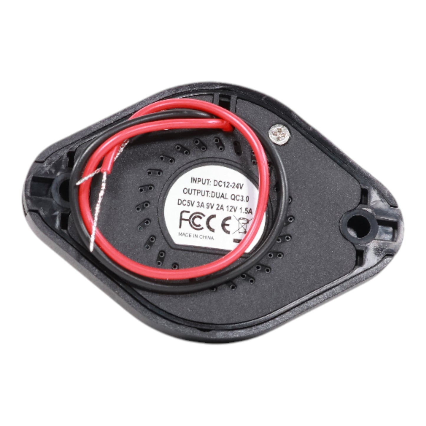 surface mount dual usb a power outlet for rv setups