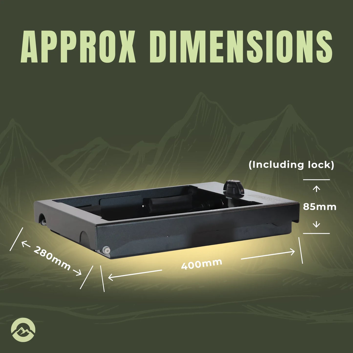 Campervan Starlink Mini mounting bracket for permanent outdoor installations