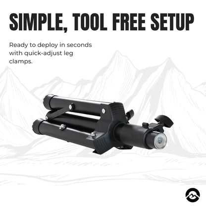 Campervan Starlink Mini tripod stand for portable touring installations