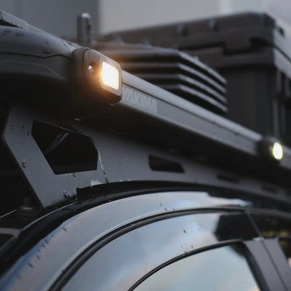 Exterior LED rock light kit for caravans, RVs, and campervans