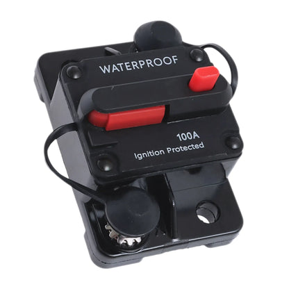 caravan flush mount 100a dc breaker for solar and off grid applications