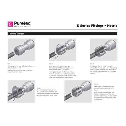 puretec 12mm connector for reliable rv plumbing