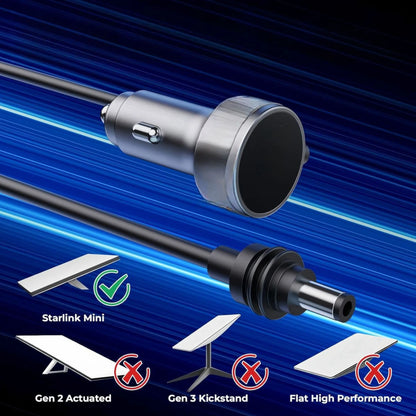 RV 12v to 30v 2A charger designed for Starlink Mini