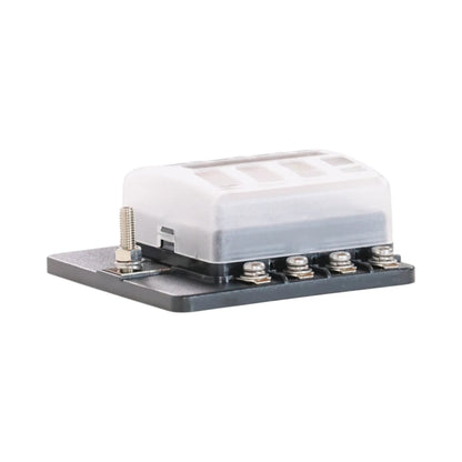 8 way blade fuse block with LED status indicators for troubleshooting