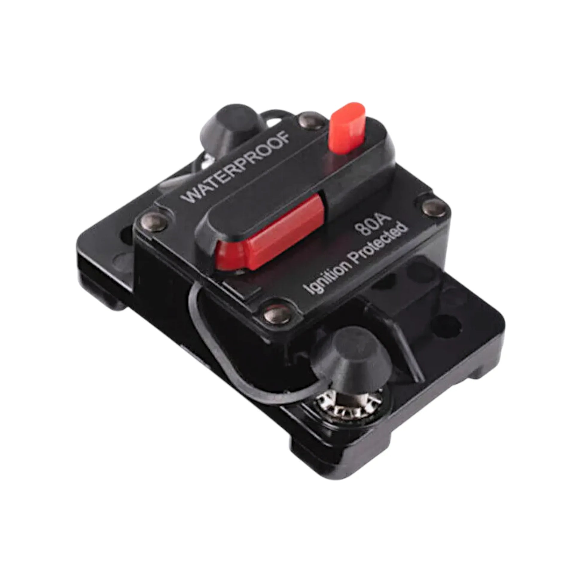 campervan 80a dc flush mount breaker for battery protection systems