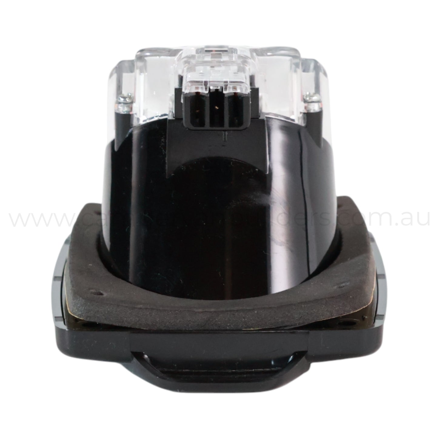 campervan black 15a 240v inlet for neat outside mounting and reliable power connection