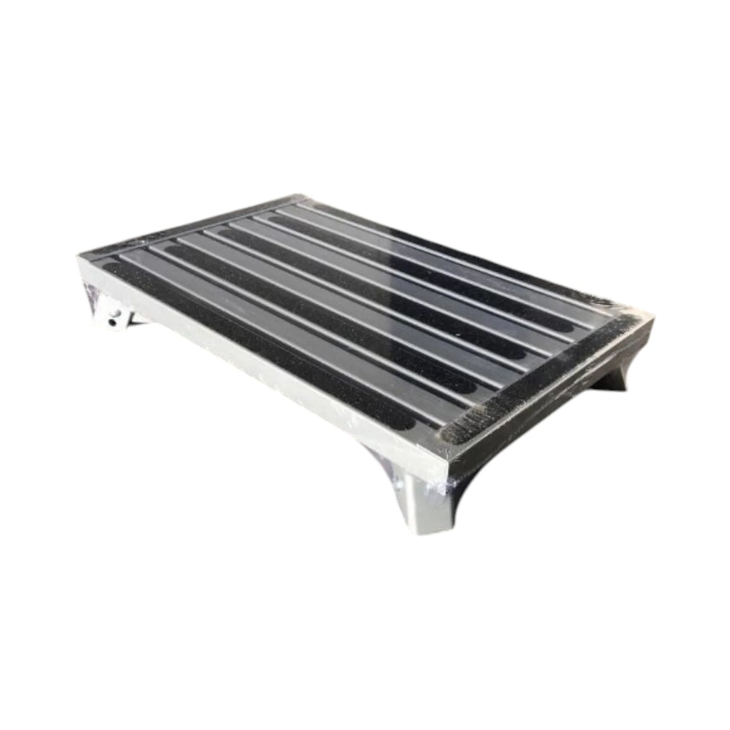 rv folding portable step stool for 12v caravan access