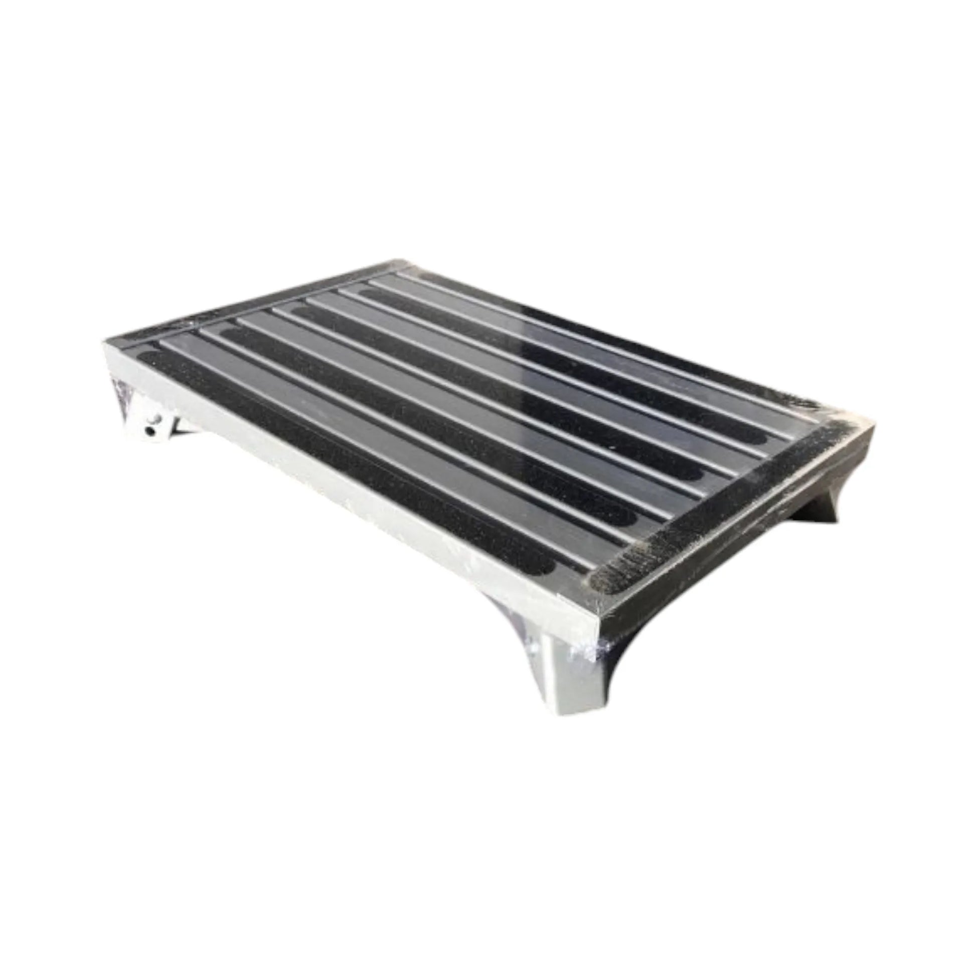 rv folding portable step stool for 12v caravan access