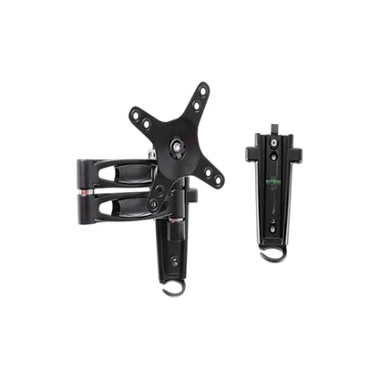 caravan lcd tv bracket dual arm swivel design