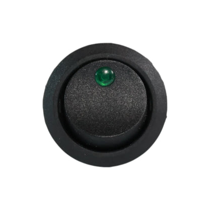 round toggle switch mini led design for caravan 12v electrical systems