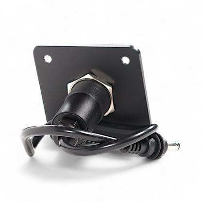 Aluminium Starlink Mini passthrough socket for clean external power installations