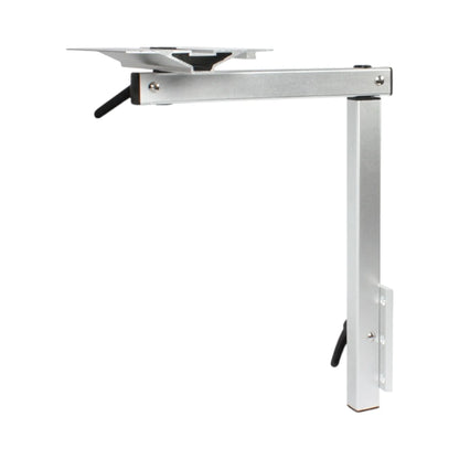 caravan swivel adjustable heavy duty aluminum table 360 degrees silver 100kg rated for rv and camper interiors
