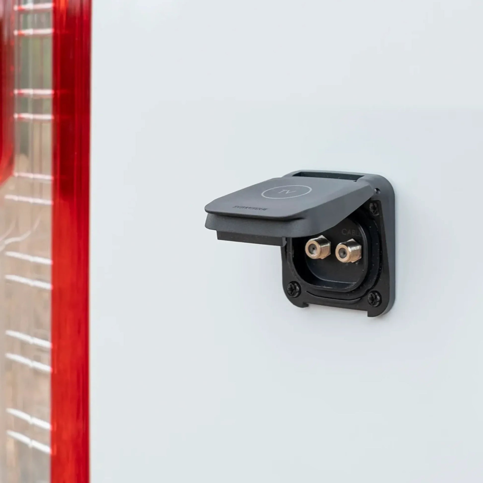 External sat connection point from Ventura Series for caravans