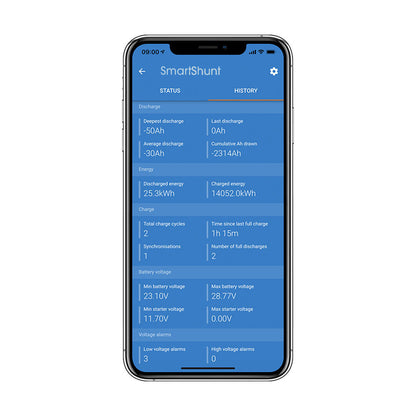 victron 500a smartshunt ip65 waterproof battery monitor with bluetooth