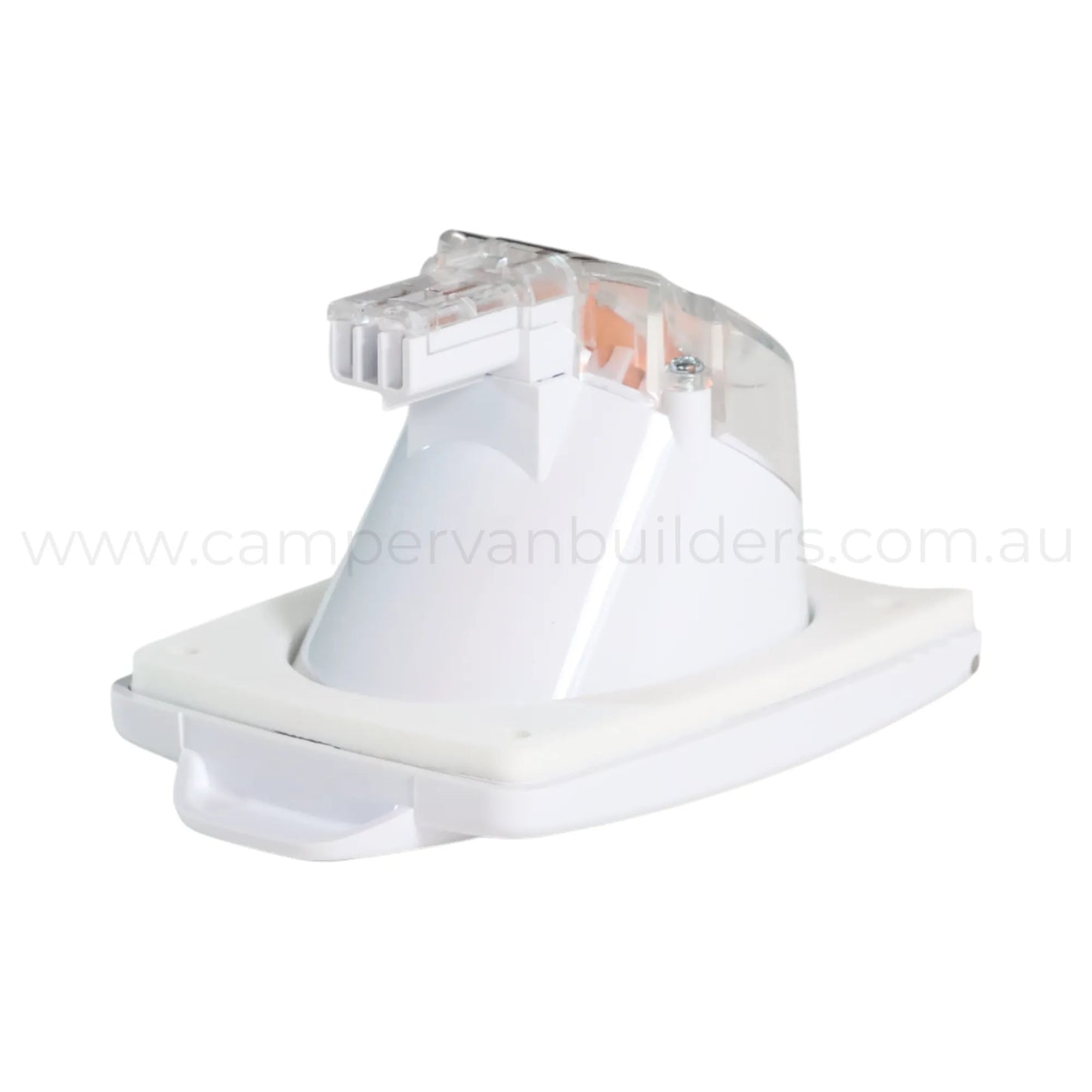 campervan white 15a 240v inlet for neat outside mounting and reliable power connection