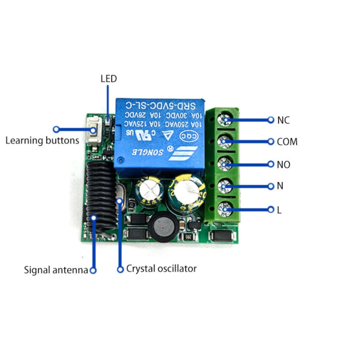 rv wireless rf relay switch 12v for off grid setups and vehicle accessory circuits