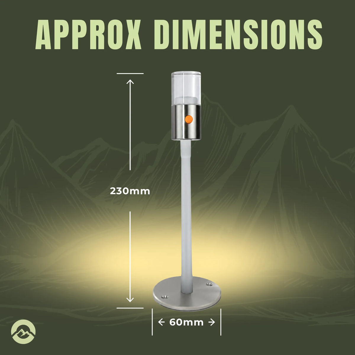 Campervan Neo LED reading lights with adjustable brightness
