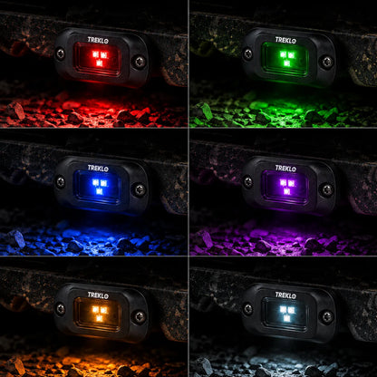 Caravan RGB accent lights for campsites and outdoor entertaining