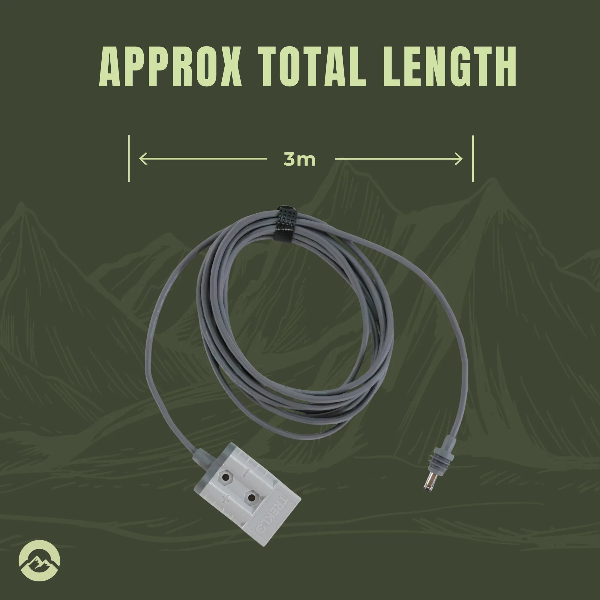 Caravan Starlink Mini Anderson plug cable for secure DC power connections