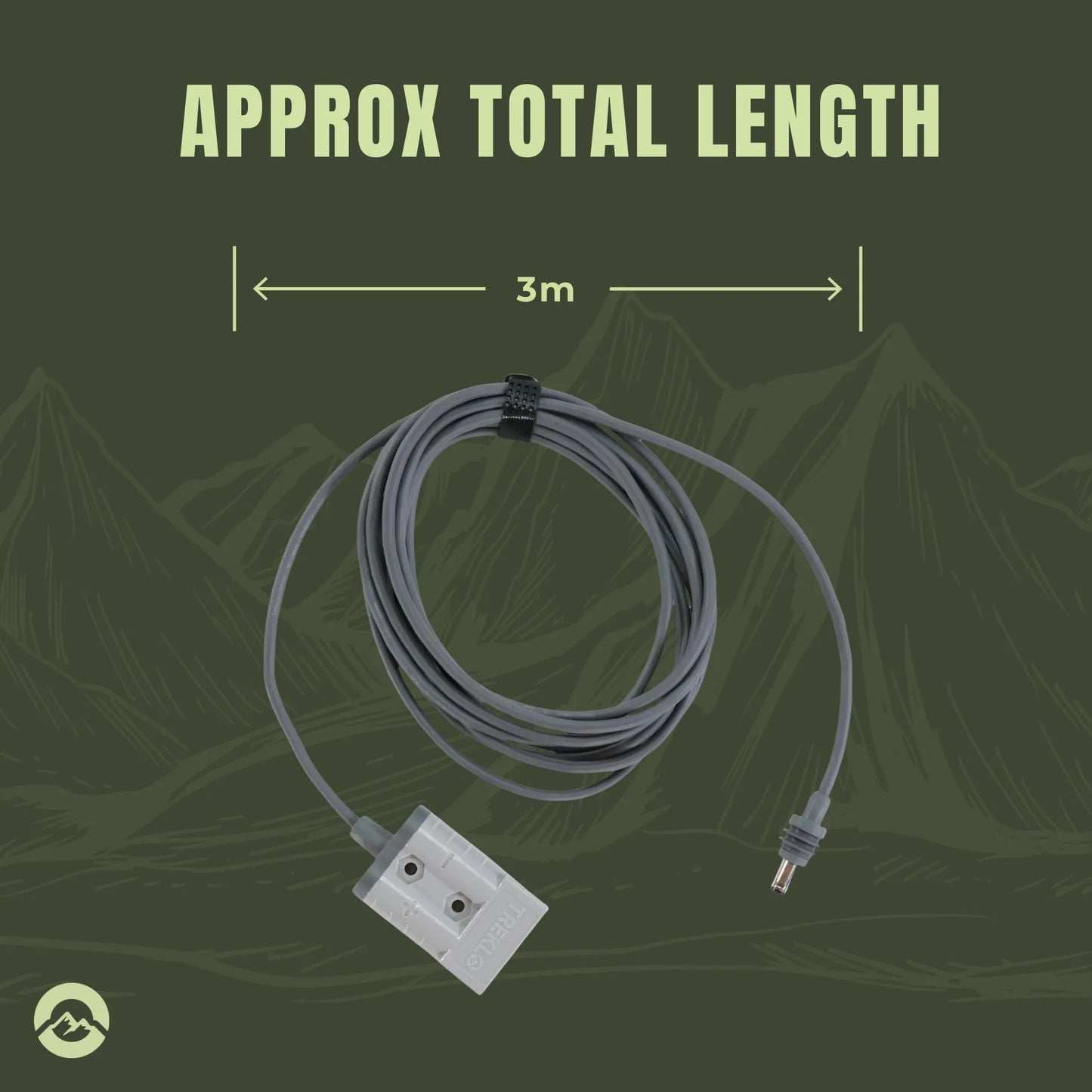 Caravan Starlink Mini Anderson plug cable for secure DC power connections