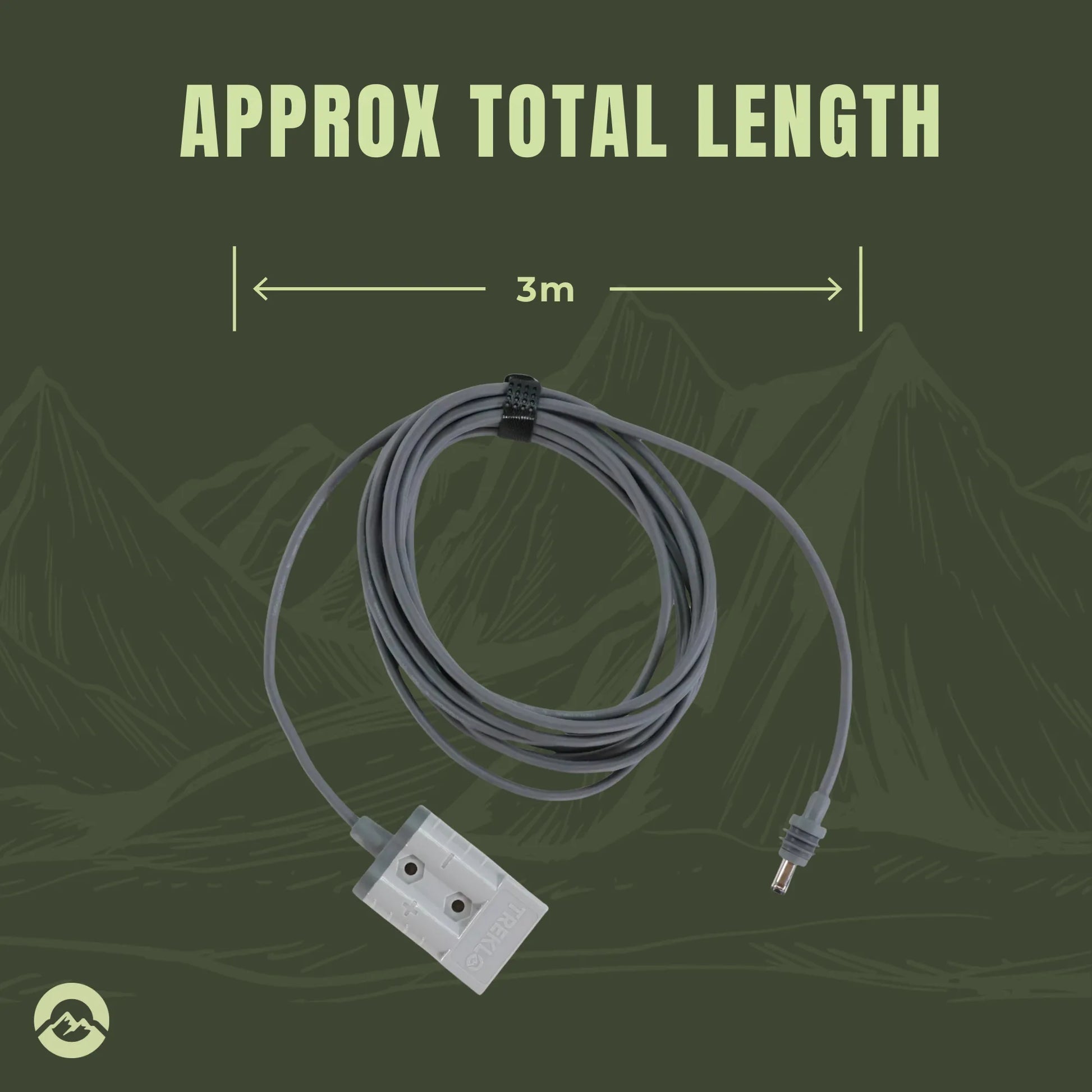 Caravan Starlink Mini Anderson plug cable for secure DC power connections