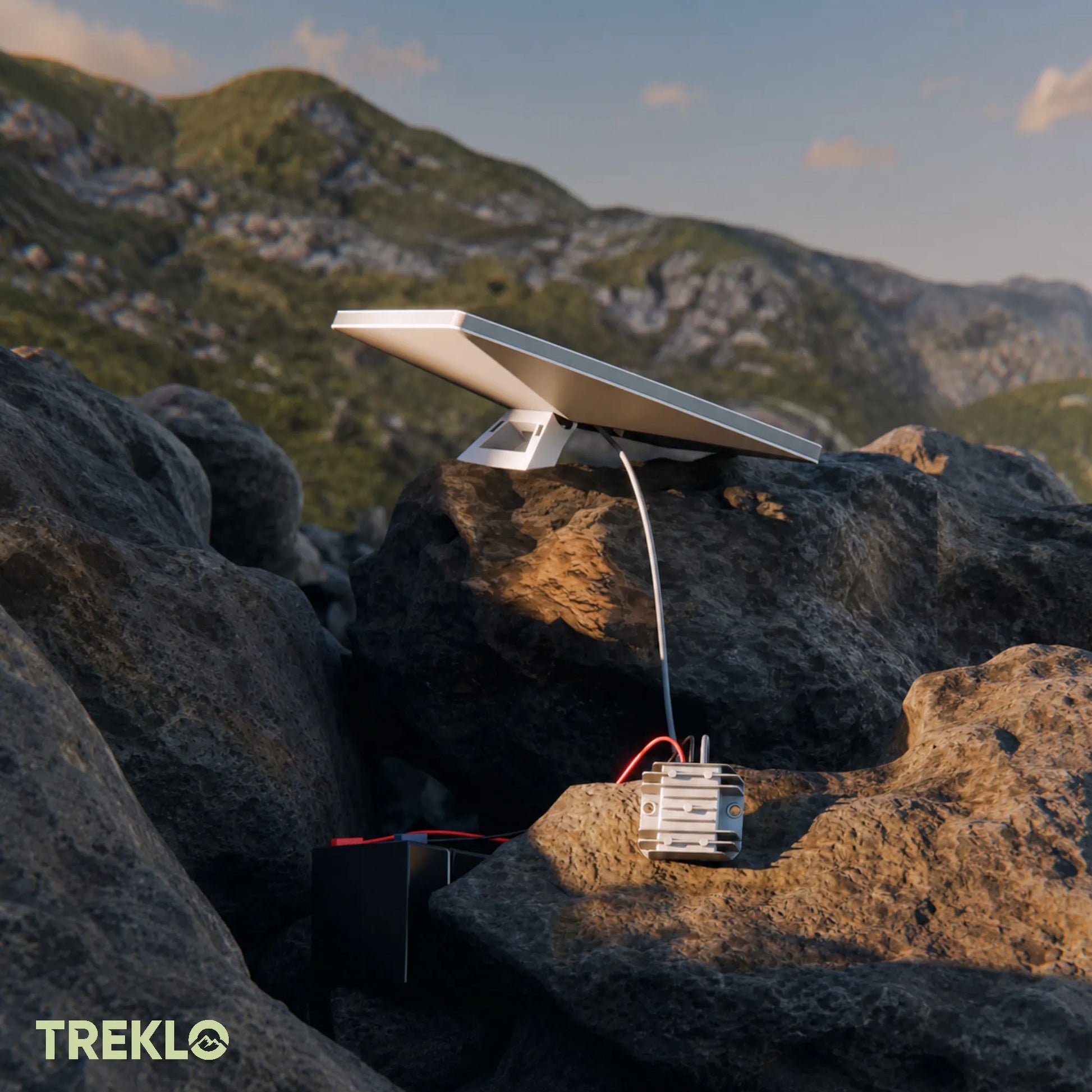 Waterproof Starlink Mini voltage booster for reliable mobile internet connectivity