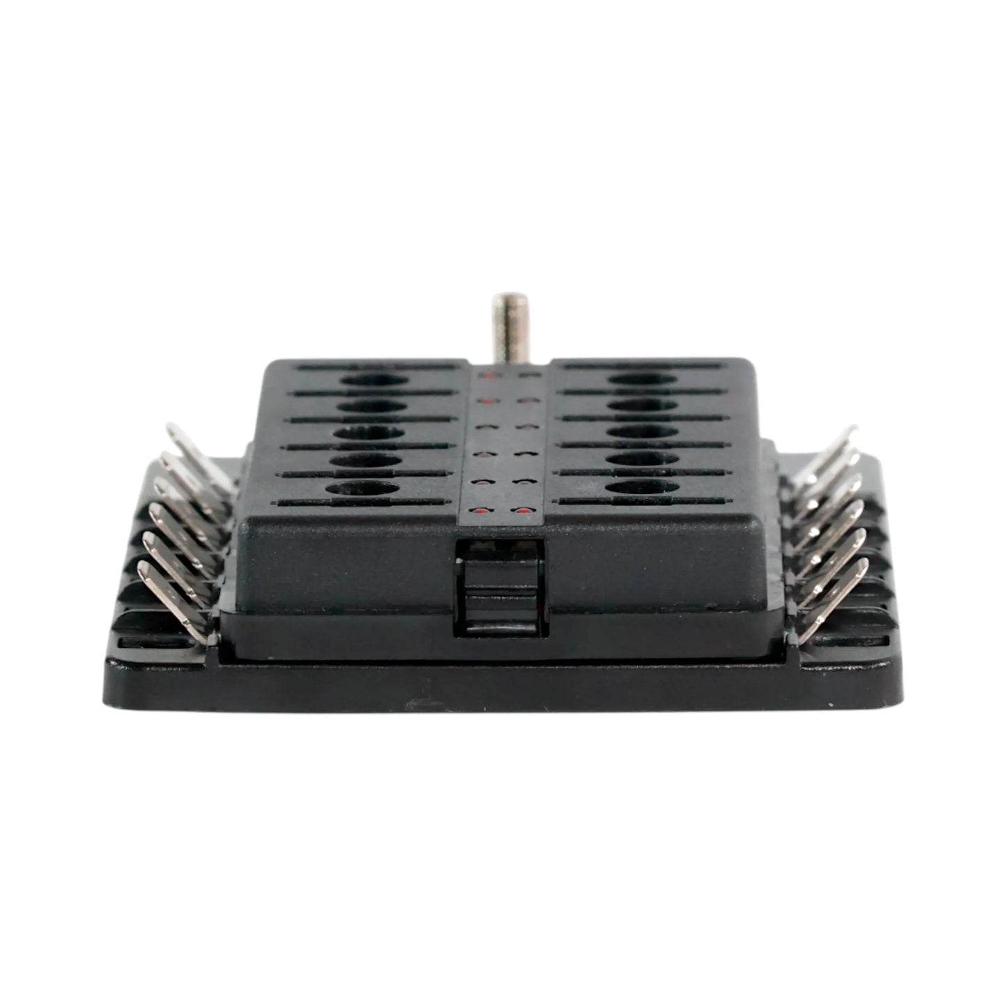 compact 12 slot fuse distribution block for van conversions