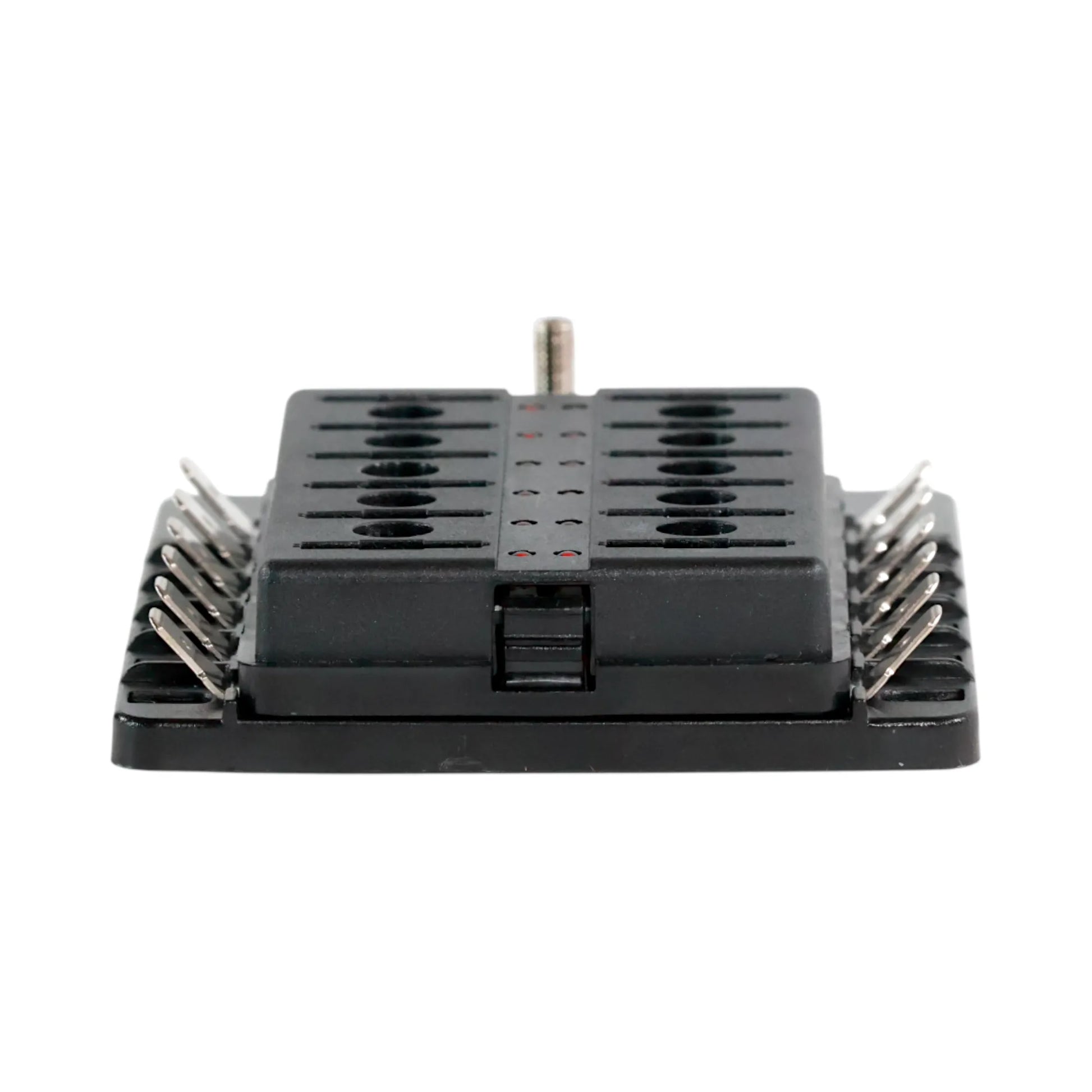 compact 12 slot fuse distribution block for van conversions