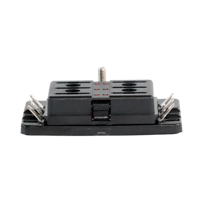 compact 6 slot fuse distribution block for van conversions