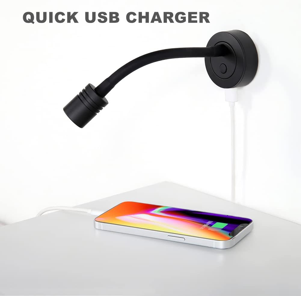 adjustable LED reading light set