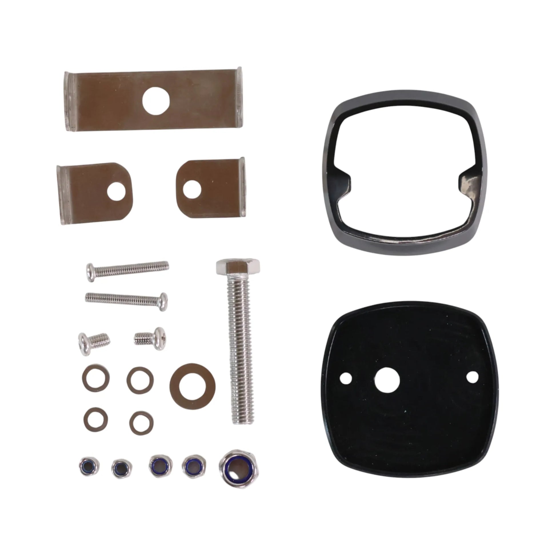 compact 55mm work light connected to power