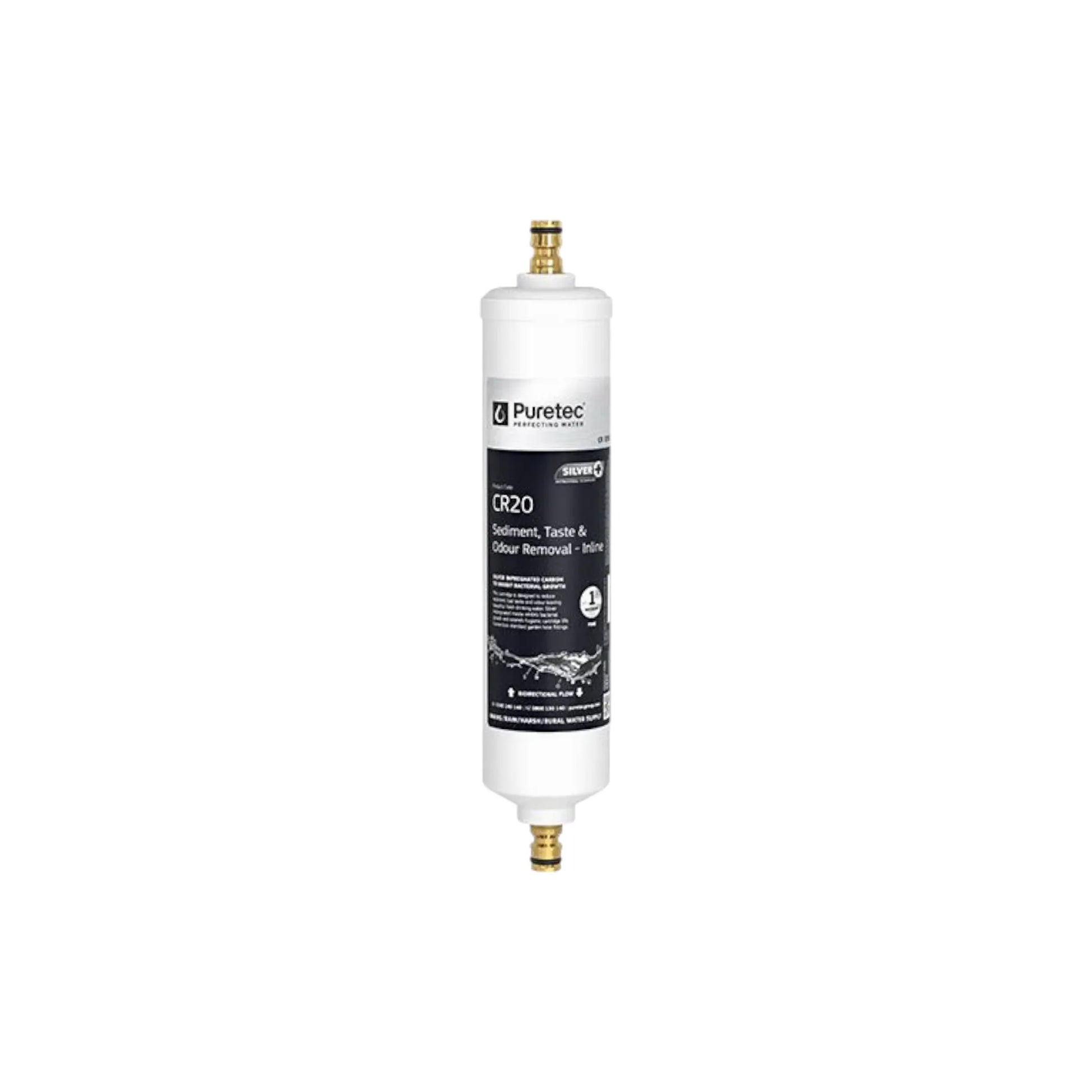 cr20 portable inline water filter in neutral view