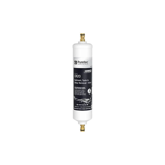 cr20 portable inline water filter in neutral view