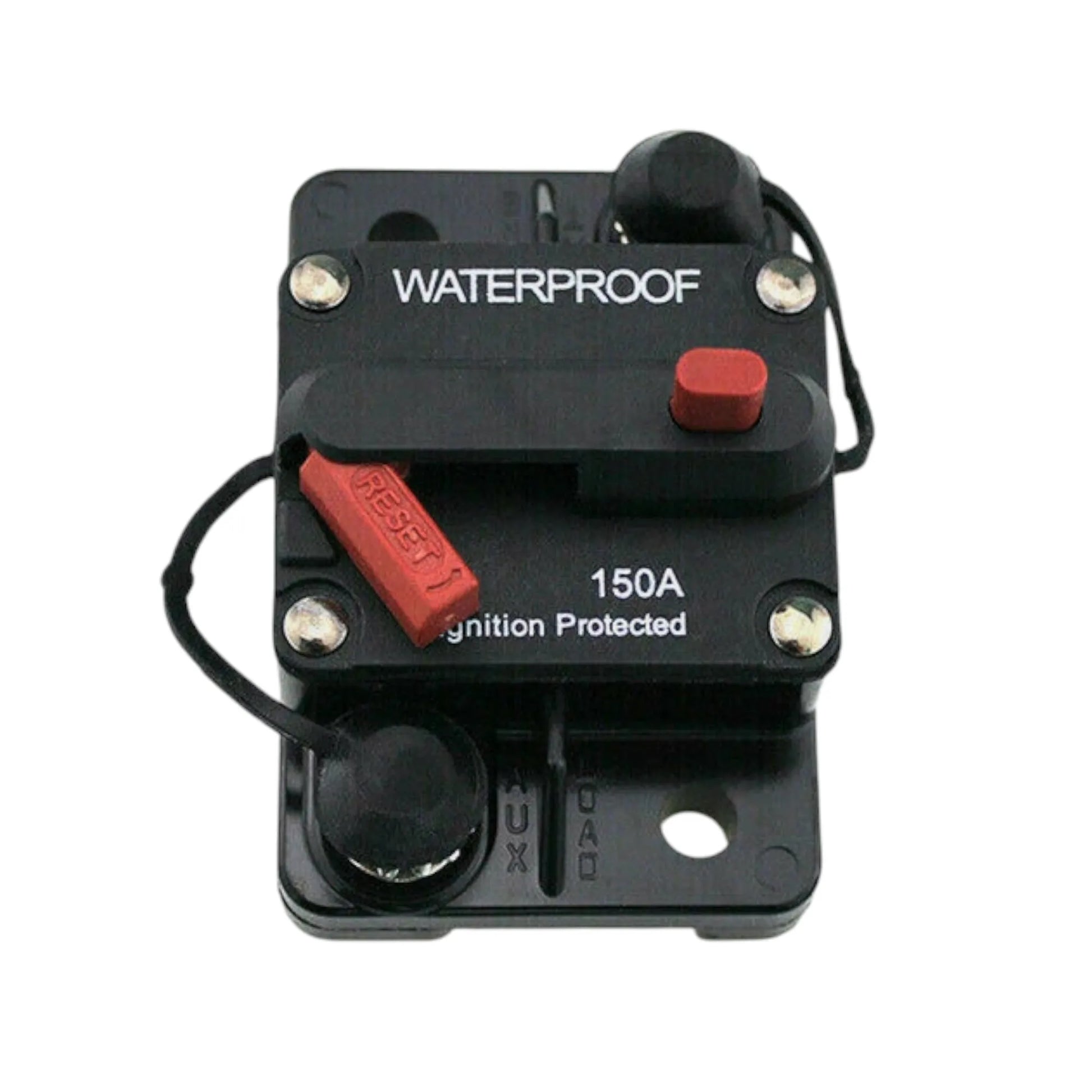 rv 150 amp flush mount dc circuit breaker for solar and battery protection