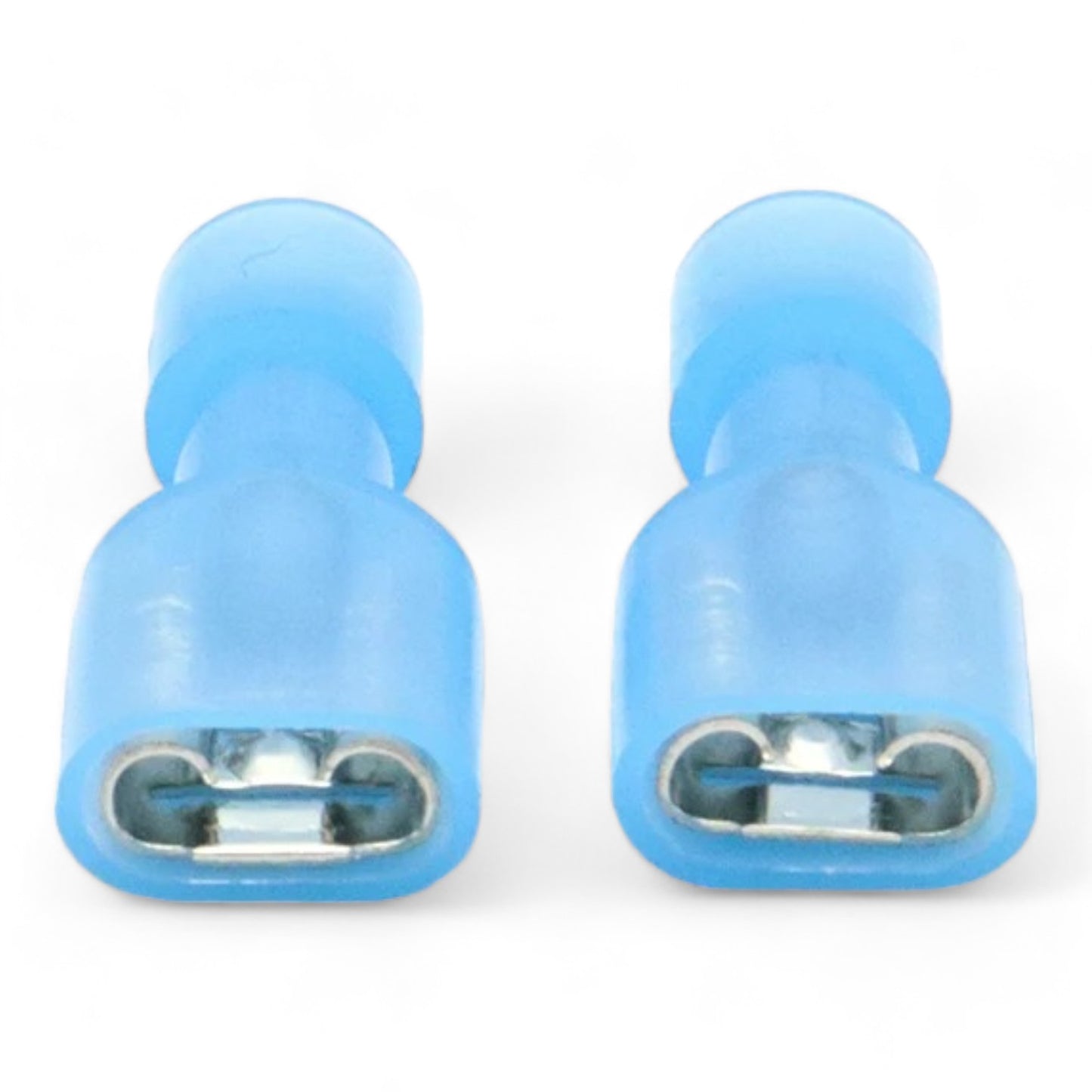 Blue Insulated Female Disconnect, 1.25mm² to 2.50mm² Wire Size (Pack of 50)