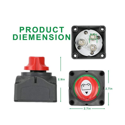 275A 12V-48V High Current Battery Isolating Switch